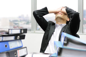 Stressed adult